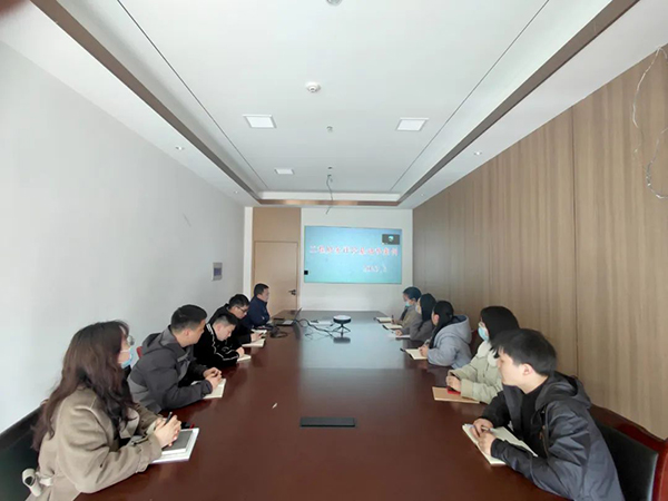 安博首页开展第三期“江咨讲五堂”交流培训