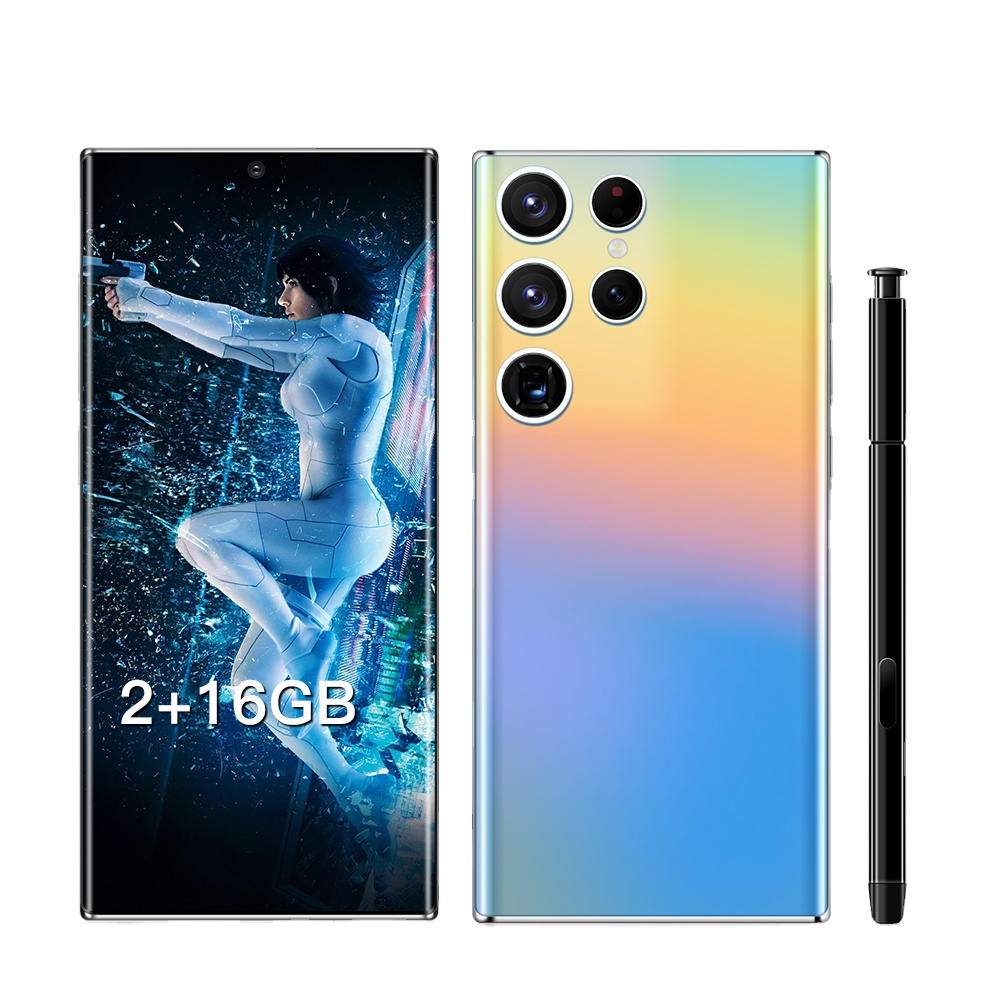 Hot Sale 6.8 Inch With 8GB+256GB face unlock Cell Phones Smartphones Built-in st